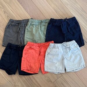 Cat & Jack Kids Shorts - blue, sage green, salmon, light grey, dark grey